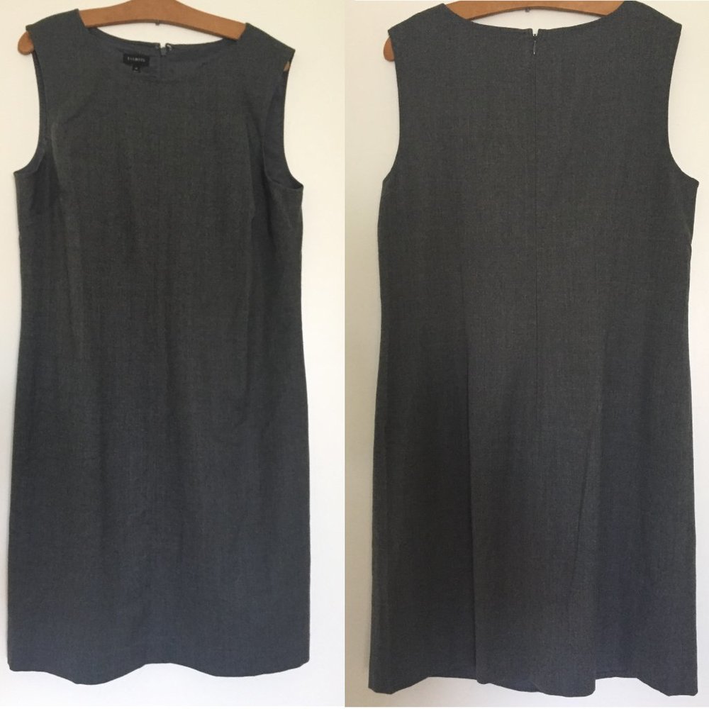 Talbots Grey Work Casual Dress Size 14
